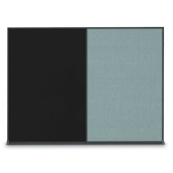 Double Door Radius Corkboard, 60"X36", S